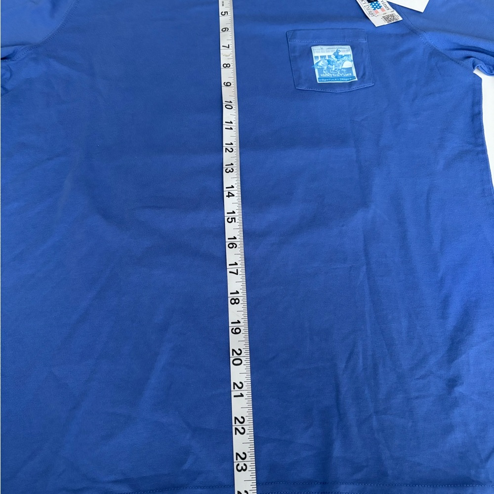 Vineyard Vines 146th Kentucky Derby Long Sleeve blue shirt. Women’s size sm.NWT - Picture 7 of 13
